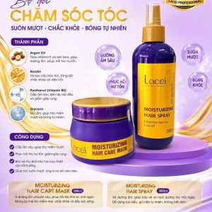 Xịt Dưỡng Tóc Lacie Moisturizing Hair Spray 200ml – Cấp Ẩm, Phục Hồi Tóc Khô Xơ