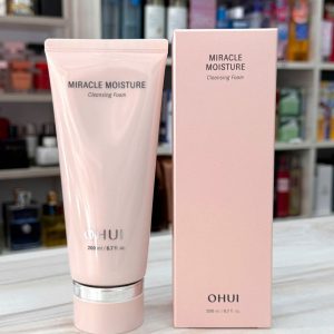 Sữa Rửa Mặt Dưỡng Ẩm Sáng Da Ohui Miracle Moisture Cleansing Foam 200ml