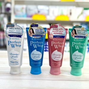 Sữa rửa mặt Senka Perfect Whip Beauty Foam Làm Sạch Dịu Nhẹ,Chuẩn Nhật Bản