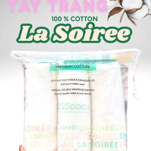 Bông Tẩy Trang La Soiree 225 miếng
