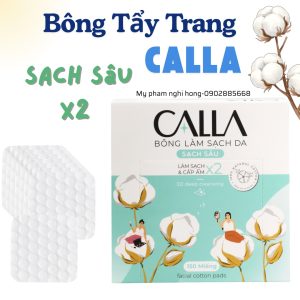 Bông Tẩy Trang Calla Hộp 150 miếng