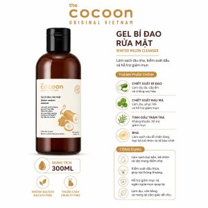 Gel Rửa Mặt Bí Đao Cocoon Winter Melon Cleanser – Làm Sạch Dịu Nhẹ, Hỗ Trợ Giảm Dầu Và Ngừa Mụn 310ml