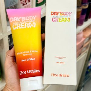 Kem Dưỡng Da Body Ban Ngày Five Grains – Dưỡng Ẩm, Nâng Tone Tự Nhiên, Cho Làn Da Sáng Mịn