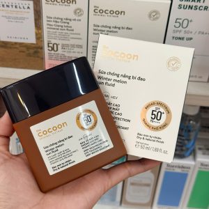 Sữa Chống Nắng Bí Đao Cocoon 50ml – Chống Nắng Phổ Rộng SPF50+ PA++++, Bảo Vệ Da Toàn Diện